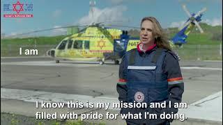 The story of Orly Ben Simon, a paramedic from Kiryat Shmona who treats the wounded under fire.