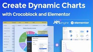 Create Dynamic Charts with Crocoblock and Elementor from CPT and SQL DataTable