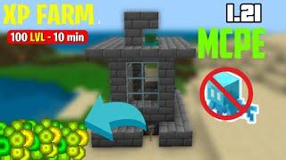 Minecraft Easy Silver Fish Xp Farm 1.21 Bedrock Edition || without allay