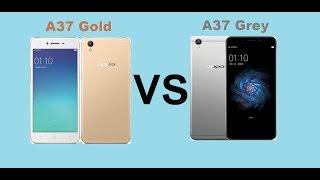 OPPO A37: Gold vs Grey Color