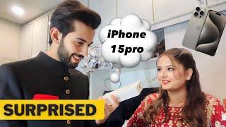 Wife ne iPhone15pro gift kia  barat wapis aakar achanak