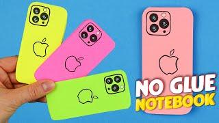 How to Make Iphone 15 Pro Notebook No Glue |  Paper Craft Ideas