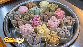 푸디보이 철판 아이스크림 스페셜 몰아보기 / Foodie Boy's Ice Cream Roll Special Best - Korean street food