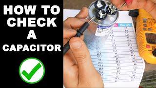 How To Check HVAC Capacitor With Multimeter