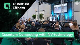 Quantum Computing with NV-technology - Quantum Effects 2023