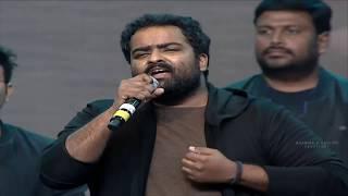 Singer Kala Bhairava Terrific Live Performance @ Aravindha Sametha Pre Release Event