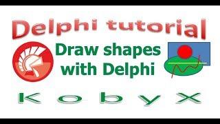 Draw shapes with Delphi