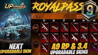 OMG  A9 Rp and 3.4 Upgraded Weapons | All Upgraded Weapons In 3.4 Version | Pubgm