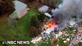 Investigation underway in Ohio home explosion that killed two, injured one