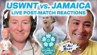 USWNT vs Jamaica Post-Game LIVE Reactions with Sam Mewis & Ali Riley – June 3 @ 10PM ET