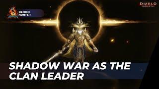 Diablo Immortal - Shadow War As The Clan Leader