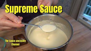 Supreme Sauce | Sauce with Chicken | Sauce for Chicken Recipe | White Sauce for Chicken