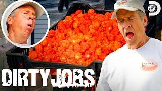 World’s Hottest Pepper! Mike Rowe Battles Carolina Reaper Seeds! | Dirty Jobs