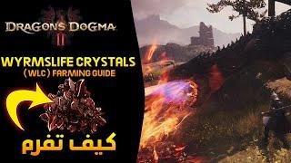 Dragon's Dogma II - Easiest & Fastest Wyrmslife Crystals (WLC) Farming Guide Any Build الشرح المفصل