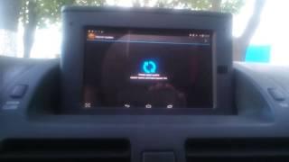 Android Tablet in Toyota Avensis T25