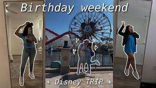 Celebrated my birthday at the happiest place on earth | Birthday weekend