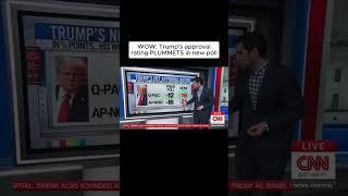 WOW: Trump's approval rating PLUMMETS in new poll