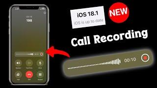 Finally iPhone launch call recording features 🫡