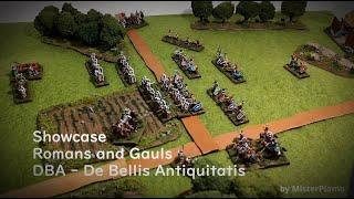 Historical Wargaming DBA Romans and Gauls - Hobby Showcase  vol. 1