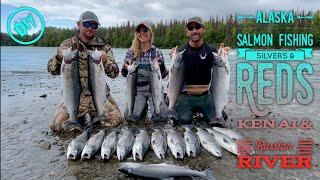 Salmon Fishing Alaska's Kenai and Russian River for Silvers and Reds DIY