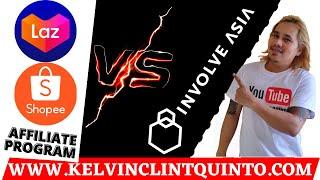 ️Involve Asia Vs. Lazada and Shopee Affiliate Program