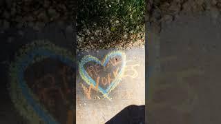 Chalk Warrior Hearts