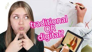 Traditional VS Digital Art for beginners: Which one should you learn from?