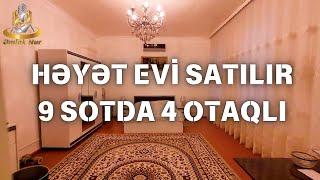 9 SOTDA HEYET EVI SATILIR 105.000 AZN | GENCEDE SATILAN EVLER