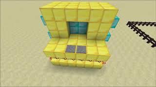 Simple 2x2 Piston Door | Minecraft Tutorial