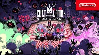 Cult of the Lamb: Unholy Alliance – Release Date Trailer – Nintendo Switch