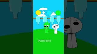 Color Mixing Incredibox Yellow and Blue Green#Sprunki