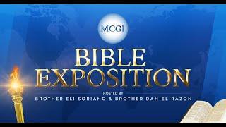 MCGI Bible Exposition | October 25, 2022 | 12 AM PHT