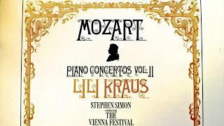 MOZART   PIANO CONCERTOS NO 11,12,13,14,17,18,19 RECORDING OF THE CENTURY LILI KRAUS SIMON