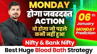 Nifty 50 Prediction and Sensex Bank Nifty Analysis for Monday | 6 January 2025 | Bank Nifty Tomorrow