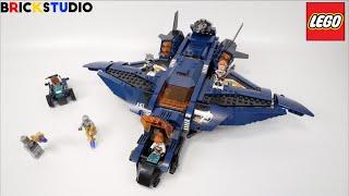 LEGO Marvel Avengers 76126 Avengers Ultimate Quinjet Speed Build