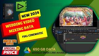 EDIUS NEW 2024 WEDDING VIDEO MIXING FULL  PROJECT|| 650 GB प्रोजेक्ट मात्र 2150/- में | JASRAJ SONI