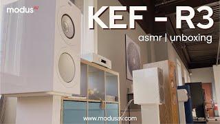 Unboxing KEF's R3 Speakers: The Most Satisfying ASMR Experience