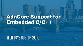 AdaCore Support for Embedded C/C++