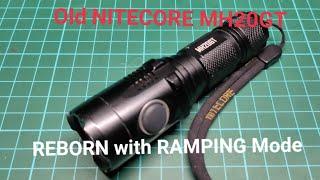 [REBUILD] Old NITECORE MH20GT Mod with RAMPING mode UPGRADED Current to 4.2A