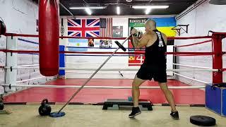 Jab.|Boxing training. Power training.