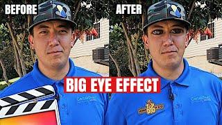 Big Eye Effect (No Plug Ins Needed) - Final Cut Pro X Tutorial