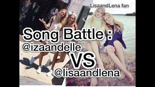 Musical.ly Song Battle Compilation #2 | Lisa and Lena VS Iza and Elle