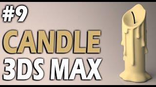 #9 || CANDLE MODELLING IN 3DS MAX || 3DS MAX MODELLING TUTORIALS FOR BEGINNERS...