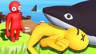 We BATTLE a HUGE SHARK as Ragdoll Fighters... (Havocado)