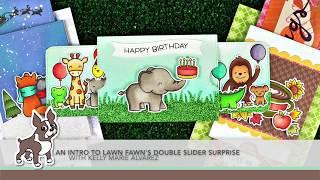 NEW Lawn Fawn: Intro to Double Slider Surprise!