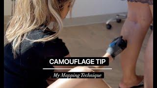 Camouflage Tattoo Training: How to Map Your Client's Stretch Marks