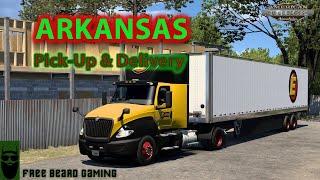 Exploring Fayetteville & Springdale In Arkansas | LTL Pickup & Delivery | American Truck Simulator