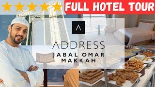 THE BEST 5 STAR HOTEL IN MAKKAH?!? ADDRESS JABAL OMAR MAKKAH HOTEL [FULL REVIEW AND WALKTHROUGH]