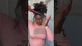 Natural hair is so fun 