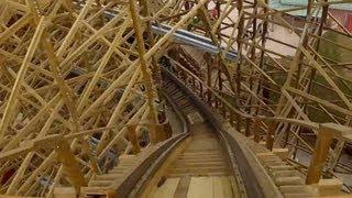 Wodan Timburcoaster POV Front Seat Roller Coaster OnRide Europa Park Germany GCI 2012